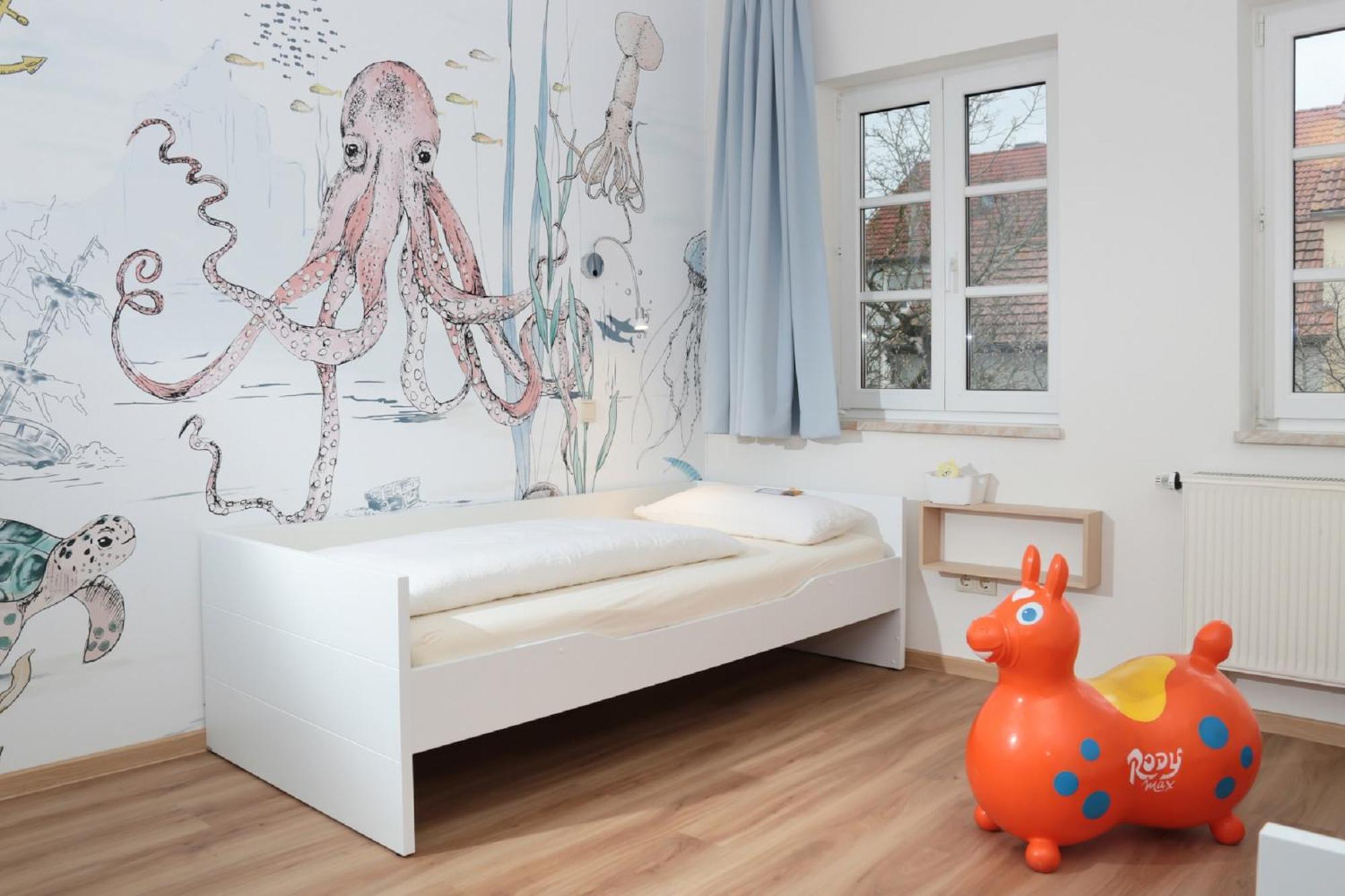 Kinder-Ferienhof Burmann Haundorf エクステリア 写真